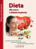 Dieta dla serca i układu krążenia. Autor: Małgorzata Borgman. SmakLiter.pl Okładka książki Dieta dla serca i układu krążenia