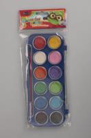 Okładka książki Farbki akwarelowe 12kolorów Rexus