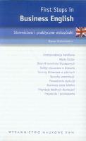 Okładka książki First Steps in Business English