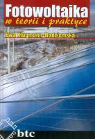 Fotowoltaika w teorii i praktyce. Autor: Klugmann-Radziemska Ewa. SmakLiter.pl Okładka książki Fotowoltaika w teorii i praktyce