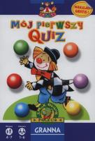 Gra - Mój Pierwszy Quiz GRANNA. Autor: Ewa Falkowska. SmakLiter.pl Okładka książki Gra - Mój Pierwszy Quiz GRANNA