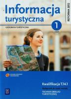 Informacja turystyczna. Geografia. Autor: Zygmunt Kruczek. SmakLiter.pl Okładka książki Informacja turystyczna. Geografia