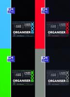 Opakowanie Kołonotatnik A4 Oxford w kratkę 80 kartek Organiser Book mix