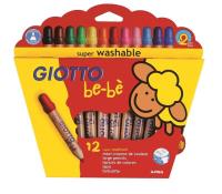 Kredki ołówkowe Giotto Bebe 12 kolorów. Autor: Fila Polska. SmakLiter.pl Okładka książki Kredki ołówkowe Giotto Bebe 12 kolorów