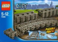 Lego City Elastyczne tory. Autor: City. SmakLiter.pl Okładka książki Lego City Elastyczne tory