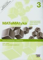 Matematyka 3 Zbiór zadań Zakres podstawowy i rozszerzony. Autor: Czarnowska Joanna, Wesołowska Jolanta. SmakLiter.pl Okładka książki Matematyka 3 Zbiór zadań Zakres podstawowy i rozszerzony