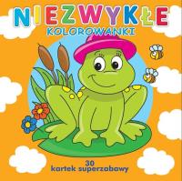 Niezwykłe kolorowanki- 30 kartek superzabawy z kolorowankami dla dzieci.. Autor:   Praca zbiorowa. SmakLiter.pl Okładka książki Niezwykłe kolorowanki- 30 kartek superzabawy z kolorowankami dla dzieci.