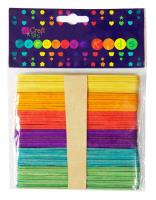 Okładka książki Patyczki kreatywne kolorowe 50 szt.