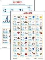 Plansza - Alfabet. Autor:   Praca zbiorowa. SmakLiter.pl Okładka książki Plansza - Alfabet