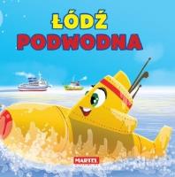 Pojazdy - Łódź podwodna. Autor: Nożyńska-Demianiuk Agnieszka. SmakLiter.pl Okładka książki Pojazdy - Łódź podwodna