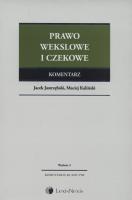 Okładka książki Prawo wekslowe i czekowe Komentarz