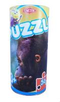 Opakowanie Puzzle w puszce 56 elementów Małpa