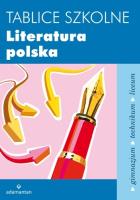 Tablice szkolne Literatura polska w.2014. Autor: Opracowanie zbiorowe. SmakLiter.pl Okładka książki Tablice szkolne Literatura polska w.2014