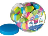 Okładka książki Temperówka z gumką Capsula  (36 szt w małym słoju)