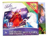 Układanka klocki Bella Sara 12. Wydawca: Tupiko. SmakLiter.pl Opakowanie Układanka klocki Bella Sara 12