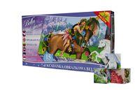 Układanka klocki Bella Sara 15. Wydawca: Tupiko. SmakLiter.pl Opakowanie Układanka klocki Bella Sara 15