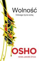 Wolność. Odwaga bycia sobą. Autor: Osho. SmakLiter.pl Okładka książki Wolność. Odwaga bycia sobą