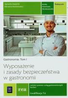 Okładka książki Wyposażenie i zasady bezp. w gastronomii REA-WSiP