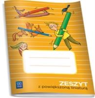 Okładka książki Zeszyt z powiększoną liniaturą