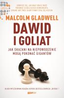 Dawid i Goliat. Autor: Gladwell Malcolm. SmakLiter.pl Okładka książki Dawid i Goliat