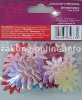 Okładka książki DEKORACJE MATERIALOWE KWIATY 32X32MM F022