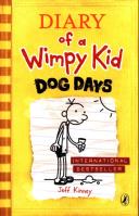 Diary of a Wimpy Kid Dog Days. Autor: Jeff Kinney. SmakLiter.pl Okładka książki Diary of a Wimpy Kid Dog Days