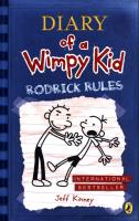 Diary of a Wimpy Kid Rodrick Rules. Autor: Jeff Kinney. SmakLiter.pl Okładka książki Diary of a Wimpy Kid Rodrick Rules