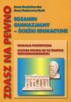 Egzamin gimnazjum - Ścieżki edukacyjne. Autor: Anna Konkolewska, Anna Radzewicz-Bork. SmakLiter.pl Okładka książki Egzamin gimnazjum - Ścieżki edukacyjne