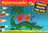Kolorowanki (Fiki-Miki i krokodyl). Autor: Walentynowicz Marian. SmakLiter.pl Okładka książki Kolorowanki (Fiki-Miki i krokodyl)