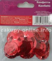 Okładka książki KONFETTI DUZE KOLA CZERWONE 14G BS008