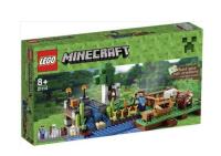 Lego Minecraft Farma. Autor: Minecraft. SmakLiter.pl Okładka książki Lego Minecraft Farma