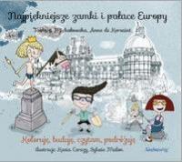 Okładka książki Najpiękniejsze zamki i pałace Europy. Koloruję...