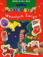 Naklejki dla maluchów. Wesołych Świąt (koperta). Autor:   Praca zbiorowa. SmakLiter.pl Okładka książki Naklejki dla maluchów. Wesołych Świąt (koperta)