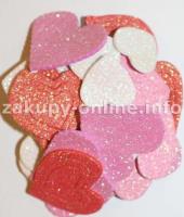 Okładka książki NAKLEJKI SERCA 50 SZT YFS0126