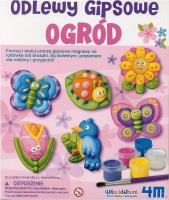 Odlewy gipsowe - Ogród 4M. Autor: 3512. SmakLiter.pl Okładka książki Odlewy gipsowe - Ogród 4M