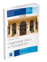 Organizacja pracy w hotelarstwie Podr. cz 1 REA. Autor: Cymańska-Garbowska Barbara, Danuta Witrykus. SmakLiter.pl Okładka książki Organizacja pracy w hotelarstwie Podr. cz 1 REA