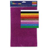 Okładka książki PIANKA SAMOPRZYLEPNA A4 10 SZT BROKAT