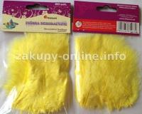 Okładka książki PIORKA DEKORACYJNE ZOLTE 20 SZT 0050-02