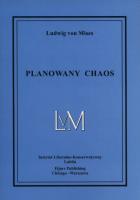 Planowany chaos. Autor: Mises Ludwig von. SmakLiter.pl Okładka książki Planowany chaos