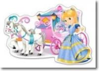 Puzzle 12 maxi - Princess Carriage CASTOR. Wydawca: Castorland. SmakLiter.pl Opakowanie Puzzle 12 maxi - Princess Carriage CASTOR