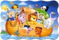 Puzzle 20 maxi - Arka Noego CASTOR. Wydawca: Castorland. SmakLiter.pl Opakowanie Puzzle 20 maxi - Arka Noego CASTOR