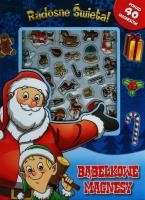 Okładka książki Radosne święta! Bąbelkowe magnesy