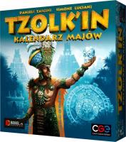 Tzolkin Kalendarz Majów. Autor: Tascini Daniele Luciani Simone. SmakLiter.pl Okładka książki Tzolkin Kalendarz Majów