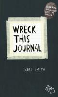 Okładka książki Wreck This Journal
