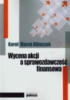 Okładka książki Wycena akcji a sprawozdawczość finansowa