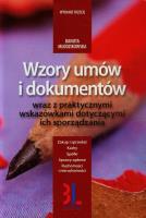 Okładka książki Wzory umów i dokumentów