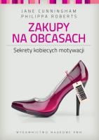 Zakupy na obcasach. Autor: Cunningham Jane, Roberts Philippa. SmakLiter.pl Okładka książki Zakupy na obcasach