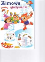Okładka książki Zimowe zgadywanki PASJA