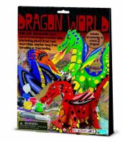 Okładka książki Zrób to sam - Świat smoków 4M