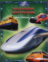 Okładka książki Album z naklejkami. Pojazdy szynowe